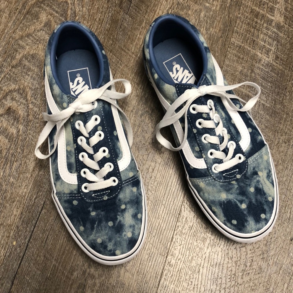 Vans Polka Dot Acid Wash US women 9